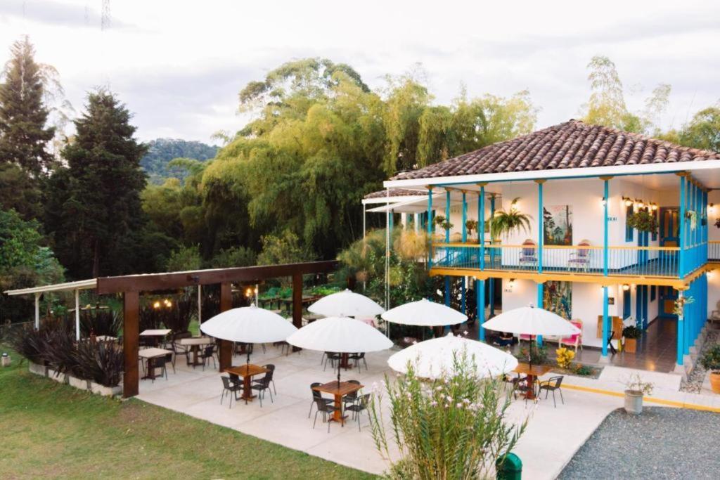Hotel Hacienda Santa Clara Santa Rosa de Cabal Εξωτερικό φωτογραφία